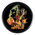 Настенные часы (без цифр) Led Zeppelin хард-рок группа