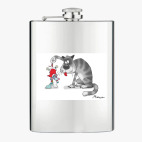 Фляжка стальная