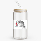 Банка с бамбуковой крышкой