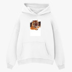 Толстовка худи оверсайз