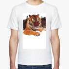 Тигр в лесу