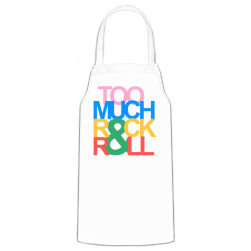 Фартук с принтом  Rock&Roll