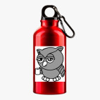 Металлическая бутылка 400 мл UV-DTF