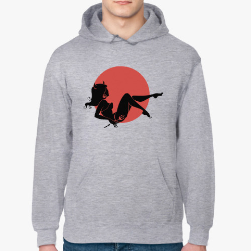 Толстовка худи с принтом Ведьма