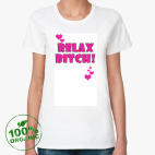 Женская футболка органик