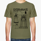 Классическая футболка Dalek plan