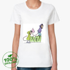 Женская футболка органик