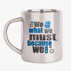 Кружка металлическая