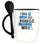 Кружка с ложкой