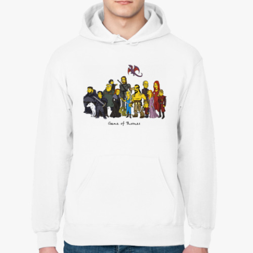 Толстовка худи с принтом Игра Престолов