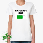 Женская футболка органик