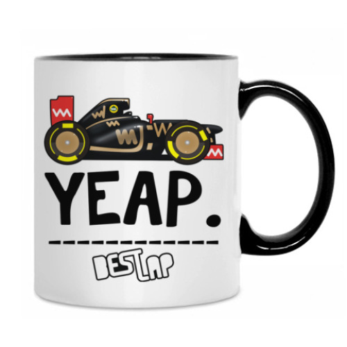 Кружка с принтом Kimi Winner!