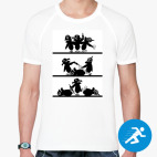 Мужская спортивная футболка