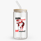 Банка с бамбуковой крышкой