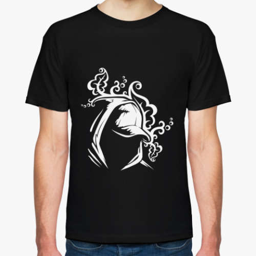 Футболка с принтом Кепка