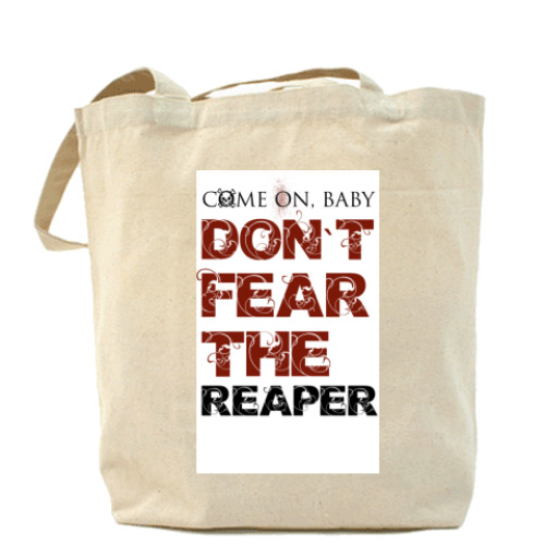 Сумка шоппер с принтом REAPER