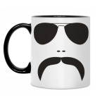 Кружка двухцветная