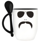 Кружка с ложкой