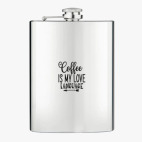 Фляжка стальная