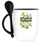 Кружка с ложкой