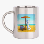 Кружка металлическая