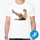 Мужская спортивная футболка