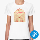 Женская спортивная футболка