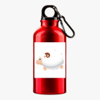 Металлическая бутылка 400 мл UV-DTF