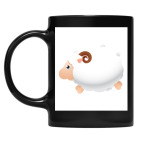 Кружка цветная UV-DTF