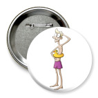 Значок 75 мм Худой