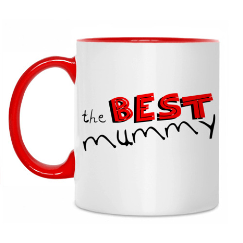 Кружка с принтом Лучшая мама