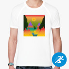 Мужская спортивная футболка