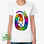 Женская футболка органик