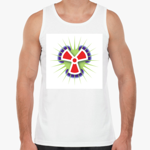 Майка с принтом Radiation