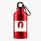 Металлическая бутылка 400 мл UV-DTF