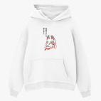 Толстовка худи оверсайз