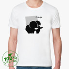 Мужская футболка органик