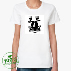 Женская футболка органик