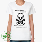 Женская футболка органик