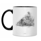 Кружка двухцветная