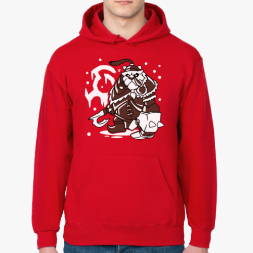 Толстовка худи с принтом Tuskar