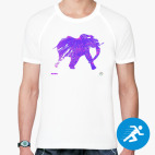 Мужская спортивная футболка