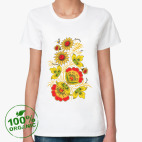 Женская футболка органик