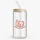 Банка с бамбуковой крышкой