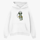 Толстовка худи оверсайз