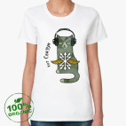 Женская футболка органик