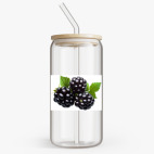 Банка с бамбуковой крышкой