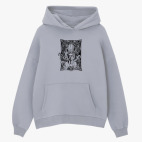 Толстовка худи оверсайз