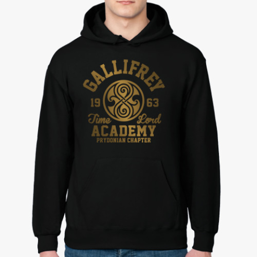 Толстовка худи с принтом Gallifrey Time Lord Academy