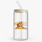 Банка с бамбуковой крышкой